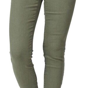 Versatile Women's Slim Fit Jeans in Light Olive - Available in Multiple Lengths